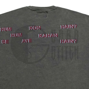 Nueva Camiseta de Algodón 100% de Manga Corta, Estilo Urbano Holgado, Ecológica, de Moda Casual, de Marca de Diseñador, 240g, con Estampado de Letras, Venta al por Mayor - Product Image 6