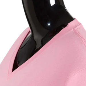 Camiseta Rosa de Algodón de Lujo AKA, con Letra Griega Bordada, Cuello Redondo, Camiseta Casual Premium para Mujer, Color Rosa - Product Image 4