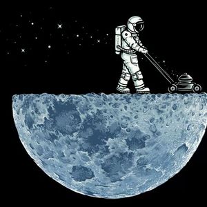 INDEX Men's Sleeveless <b>Tank</b> <b>Top</b> O-Neck <b>Black</b> Astronaut Mowing Moon Print Casual Sporty Fit Gym Wear Polyester Athletic Vest - Product Image 6