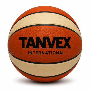 Ballon de basketball professionnel haut de gamme en caoutchouc naturel écologique, personnalisable avec votre logo, couleur et tailles sur mesure, service OEM - Product Image 6