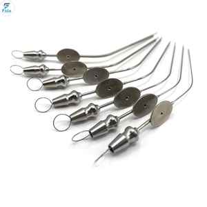 FIDA International – Kit d'instruments manuels réutilisables en acier inoxydable pour myringotomie atraumatique et aspiration auriculaire Baron – Qualité supérieure - Product Image 1