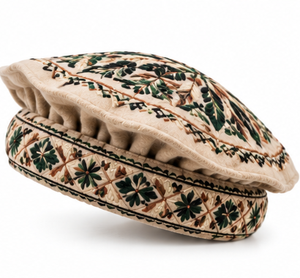 Casquettes Afghanes Personnalisées Bleu Marine Brodé Motif Tribal Traditionnel Fait Main Chapeau Kuchi Topi pour Homme Vente en Gros - Product Image 4