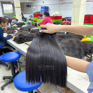 Moins cher Vente De Noël Brut Soyeux Non Transformé Miroir Os Extensions De Cheveux Raides 360 Dentelle Frontale Perruques Full Frontal Weaves - Product Image 3