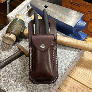 Premium <b>Leather</b> Plier Holder OEM Durable Handcrafted Water Resistant Lightweight <b>Tool</b> Holder for Industrial Electrical - Product Image 1