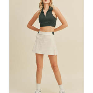 Jupes pour femmes en coton, design personnalisé, nouvelle collection, grandes tailles, séchage rapide, vente en gros, jupes de sport taille haute pour femmes - Product Image 6