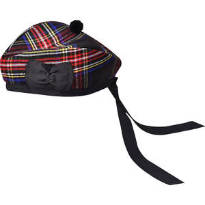 Gorro Glengarry Escocés para Vestimenta Formal con Diferentes Tartans, Trajes de Clan y Eventos Ceremoniales - Product Image 1