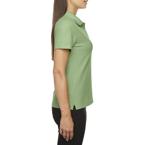 เสื้อโปโลผู้หญิง สไตล์ลำลอง ลายสก็อต ผลิตจากโรงงาน รับผลิตเสื้อกอล์ฟแบบเรียบๆ แบรนด์ตามสั่ง สีพื้น แห้งเร็ว - Product Image 4