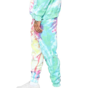 Conjunto Deportivo Tie Dye para Hombre, Impresión de Logotipo Personalizada, Ropa Ligera para Hombre, Conjunto Deportivo Tie Dye de Alta Calidad al por Mayor - Product Image 4
