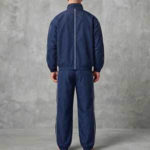 Survêtement Imperméable Deux Pièces Coupe Droite 100% Coton Coupe-Vent Style Urbain Personnalisable avec Logo Brodé – Vente Flash - Product Image 6