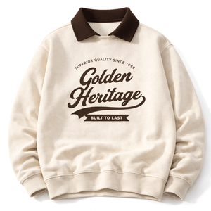 Sweat-shirt en molleton de coton pour homme, col rond, coupe ample, style streetwear, décontracté, chaud pour l'hiver, usage quotidien - Product Image 2