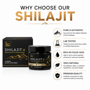 Résine de Shilajit de l'Himalaya Premium 10g, riche en acide fulvique, complément alimentaire pour l'énergie, la vitalité et le bien-être quotidien. - Product Image 4