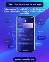 Desarrollo de aplicaciones iOS de alto rendimiento y calidad para un software de operación estable y de alta velocidad.