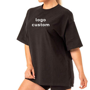 Encuentra camisetas similares a la marca Icon Fashion Casual, camiseta de algodón 100% de manga corta para mujer, camiseta deportiva para mujer, 200 gramos. - Product Image 1