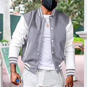 Chaquetas Varsity para Hombre al por Mayor, de Alta Calidad, para Invierno, Ropa de Hombre Cálida, Chaquetas Letterman con Logotipo Personalizado - Product Image 4