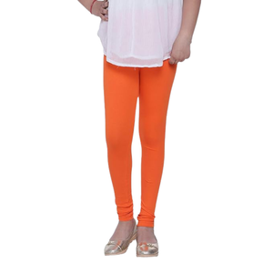 Leggings évasés pour enfants, tricotés, 100% coton, respirants, écologiques, doux, extensibles, vente en gros, fabricant en vrac, EVERGREEN - Product Image 5