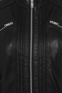 Chaquetas de Cuero Genuino para Mujer, de la Mejor Calidad, con Precio de Mayoreo, Chaquetas de Cuero para Mujer, Estilo Motociclista - Product Image 4