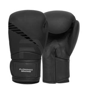Gants de Muay Thai en cuir avec logo personnalisé, pour jeunes, gants de Muay Thai à doigts entiers - Product Image 4