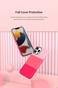 Colour romantico fresco in pelle sintetica custodia per Cover cellulare per <span class=keywords><strong>iphone</strong></span> <span class=keywords><strong>12</strong></span>/<span class=keywords><strong>12</strong></span> Pro/<span class=keywords><strong>12</strong></span> <span class=keywords><strong>mini</strong></span>/<span class=keywords><strong>12</strong></span> Pro Max <span class=keywords><strong>protezione</strong></span> completa - Product Image 3