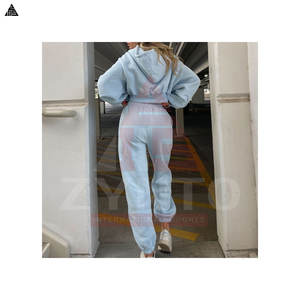 Sudadera con Capucha Rosa para Mujer, Sudaderas Deportivas Básicas, Mezcla de Algodón Transpirable, Material Original - Product Image 2