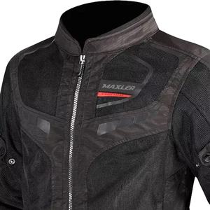 Chaqueta de moto textil impermeable para hombre, aprobada por la CE, transpirable, con forro extraíble, chaqueta textil impermeable para hombre - Product Image 3