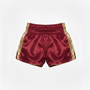 Hip Hop Custom Embroidery Logo Muay Thai Shorts Manufacturer Made OEM&ODM Sublimated Oversized Muay Thai Short - Product Image 4
