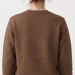 Sudaderas personalizadas para mujer, de algodón y forro polar, cuello redondo, informales, de alta calidad, para invierno, a precio de mayorista. - Product Image 6