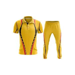 Sublimation Cricket Uniform / Custom Cricket Uniform Kit tshirt and trouser / Custom cricket match wear