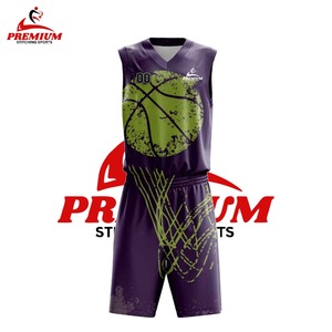 Uniformes Deportivos de Baloncesto Unisex 100% Poliéster, Conjuntos Personalizados de Alta Calidad para Adultos, Transpirables, Tallas Grandes, Sublimación Personalizada - Product Image 2