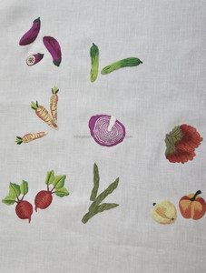 Taie d'oreiller en coton avec un beau jardin fleuri et un motif papillon-Cliquez pour voir - Product Image 4