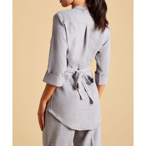 Tenues d'uniformes de travail personnalisées pour femmes et unisexes, tuniques, ensembles de blouses, vêtements de salon de beauté et de spa, coton, polyester, élasthanne, 65% polyester, 35% coton - Product Image 6