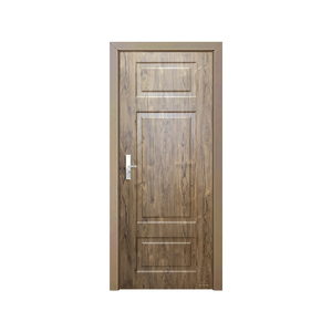 Puerta de madera MDF de fabricante vietnamita con diseño de modelo 3D, la mejor opción para puertas de Villa OEM/ODM de Vietnam - Product Image 1