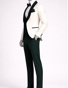Custom Made ROYAL SPORTS Mustard Formal Men Business Suits Outdoor Wedding Fashion Dress Pant Coat Tuxedo Suit Wholesale OEM ODM - Product Image 3