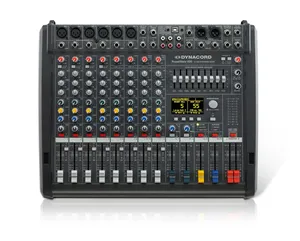 Mezclador de Audio Digital Industrial Powermate 600-3, 99 Efectos DSP, Consola de DJ de Doble Motor, OEM, DIY, para Actuaciones en Vivo y Estudio, Nuevo - Product Image 2