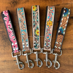 Nouveau personnalisé en cuir véritable poignée de plomb pour animaux de compagnie laisse de chien pour grand chien formation laisse de trafic plomb de trafic fournitures pour animaux de compagnie accessoires - Product Image 3