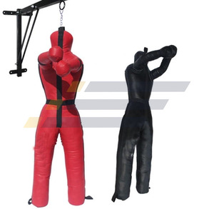 High Quality MMA Grappling <b>Dummy</b> Judo Punching Bag BJJ Wrestling Sitting Position Brazilian Jiu-Jitsu Customizable Leather - Product Image 3