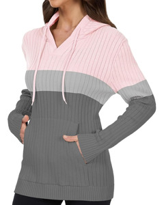 Sudaderas con Capucha para Mujer, Manga Larga, Transpirables, de Secado Rápido, con Logotipo Frontal, de Alta Calidad, en Oferta - Product Image 2
