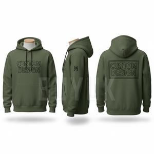 Sudadera con Capucha de Diseño Personalizado para Hombre, 100% Algodón, Felpa, Estilo Casual para Otoño, con Estampado de Brújula y Bolsillo Delantero - Product Image 2