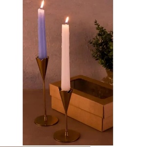 Gold Plated Finishing Top Quality Eco Friendly Top Selling Metal Candle Holder High Quality Tabletop Wholesale Metal Votive - Product Image 6