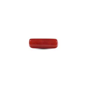 Natural Red Coral Loose Gemstone 6.3 Carat High Quality Rough Cabochon for Fine Jewelry - Product Image 2