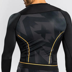 Rashguard pour hommes au design très demandé, prix raisonnable, anti-rides, meilleurs modèles, vente chaude, rashguard pour hommes avec tissu dernier cri - Product Image 2
