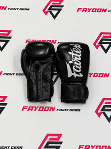 ถุงมือชกมวยไทย Fairtex คุณภาพสูง หนังแท้ สำหรับฝึกซ้อม MMA ออกแบบโลโก้ได้ น้ำหนักเบา ปรับขนาดได้ - Product Image 2