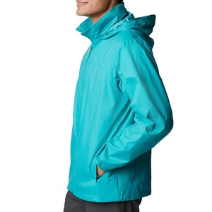Custom Windbreaker <b>Jacket</b> For <b>Men's</b> Outdoor Winter Waterproof Canvas Hooded <b>Lightweight</b> Windbreaker <b>Jacket</b> with Front Logo - Product Image 3