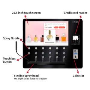 WoWHouse Distributeur de parfums mural à double mode de pulvérisation avec options de pulvérisation manuelle et automatique, et expérience en libre-service - Product Image 4