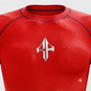 Rashguard de MMA de Alta Calidad para Adultos, Manga Corta, Cuello Redondo, Impresión por Transferencia de Calor, Secado Rápido, Transpirable, Material de Spandex/Poliéster - Product Image 6