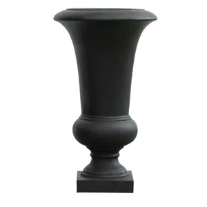 Vase à fleurs décoratif en fer de luxe haut de gamme, design côtier, fait main, écologique, pour la décoration de table, de resorts et de spas - Product Image 5