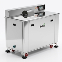Système de compostage commercial élégant pour déchets alimentaires de 200 kg, digesteur de déchets organiques, moteur en acier inoxydable, roulement sans odeur