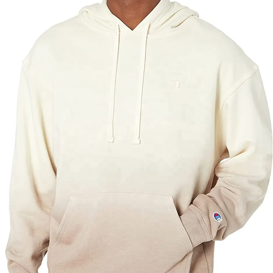 Custom Men's Specialty Dye Fleece Hoodie Plus Size Men's Hoodies & Sweatshirts best heavyweight and lightweight pullover hoodies