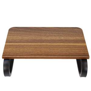 แท่นวางจอคอมพิวเตอร์ไม้สำหรับโต๊ะทำงานอเนกประสงค์ ใช้ได้กับคอมพิวเตอร์ แล็ปท็อป เครื่องพิมพ์ สำหรับจัดระเบียบบ้านและสำนักงาน - Product Image 4