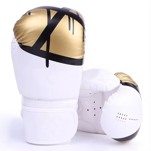 Guantes de Boxeo Profesionales MMA 10oz/12oz/14oz/16oz de Cuero Vacuno Rojos Personalizados con Logotipo, Cómodos Guantes de MMA Profesionales - Product Image 4