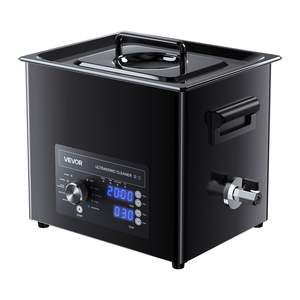 Limpiador Ultrasónico Profesional de 10L con Control de Perilla, Canasta de Limpieza de Acero Inoxidable, para Balones, Monedas y Más, Uso en Laboratorio - Product Image 1